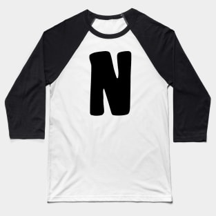 Letter N Baseball T-Shirt